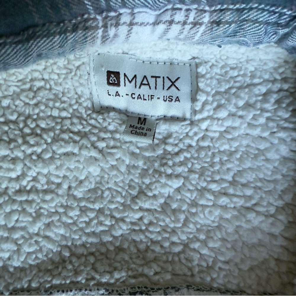 MATIX Ridge Flannel Sherpa Shirt Jacket - Picture 5 of 6
